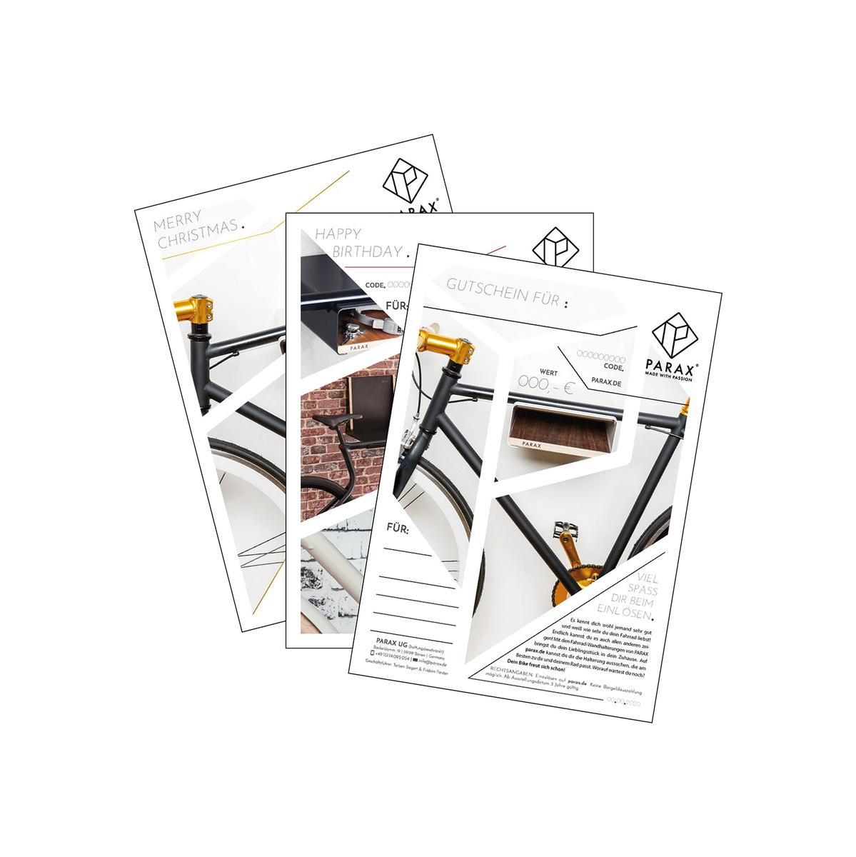 Voucher Bike Wall Mounts Parax PARAX Bike Racks