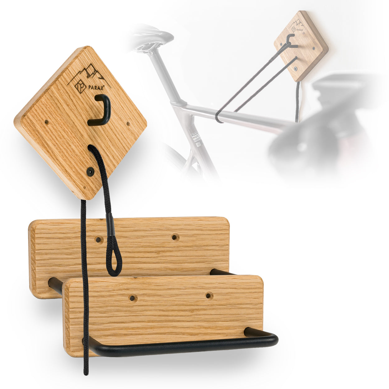 fahrrad-wandhalterung Fahrrad Wandhalterung | Für alle Fahrräder | U-RACK 09010-0962 Handtuchhalter Ohne Bohren Edelstahl Grösse:M (9)